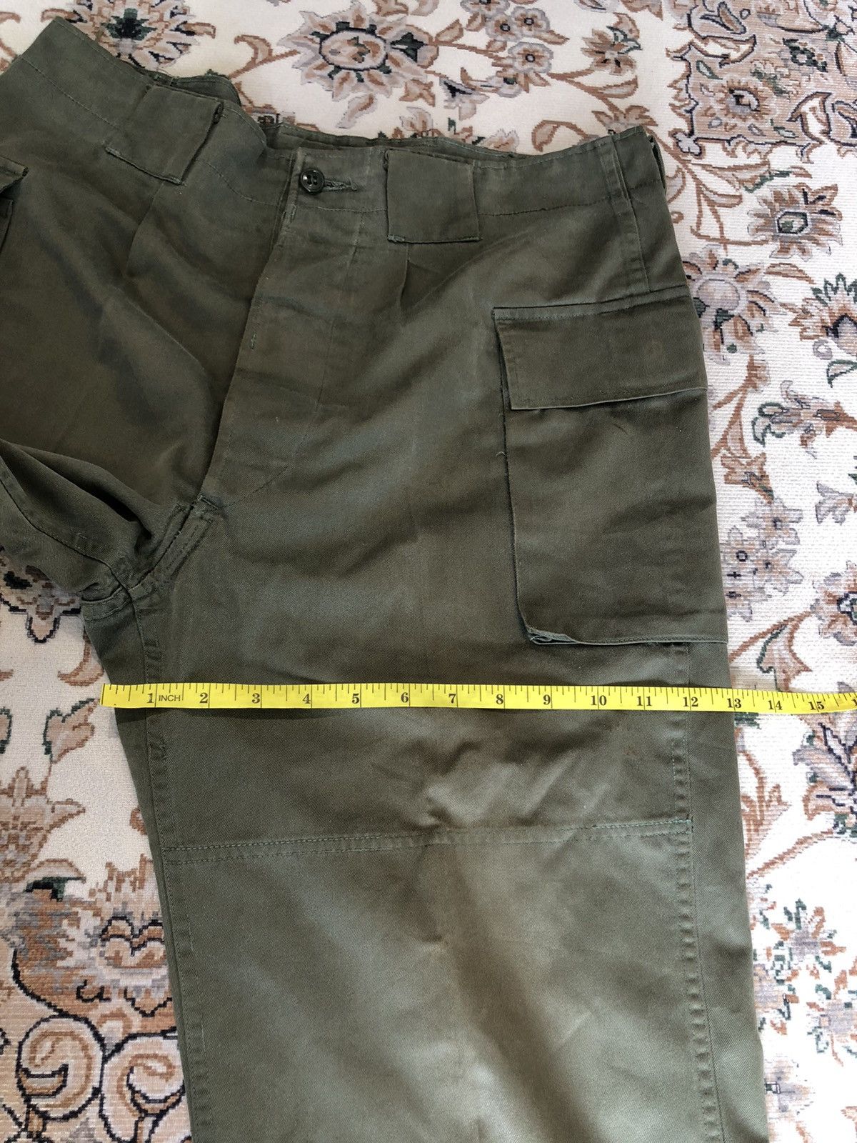 Japanese Brand VINTAGE JAPANESE ARMY TROUSER Size US 34 / EU 50 - 12 Thumbnail
