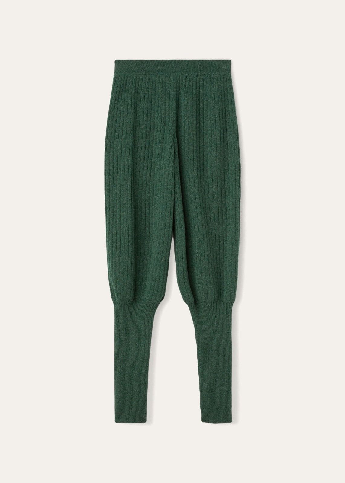 Loro Piana o1srvl11e0824 Maras Cashmere Pants in Green Size 27" / US 4 / IT 40 - 1 Thumbnail