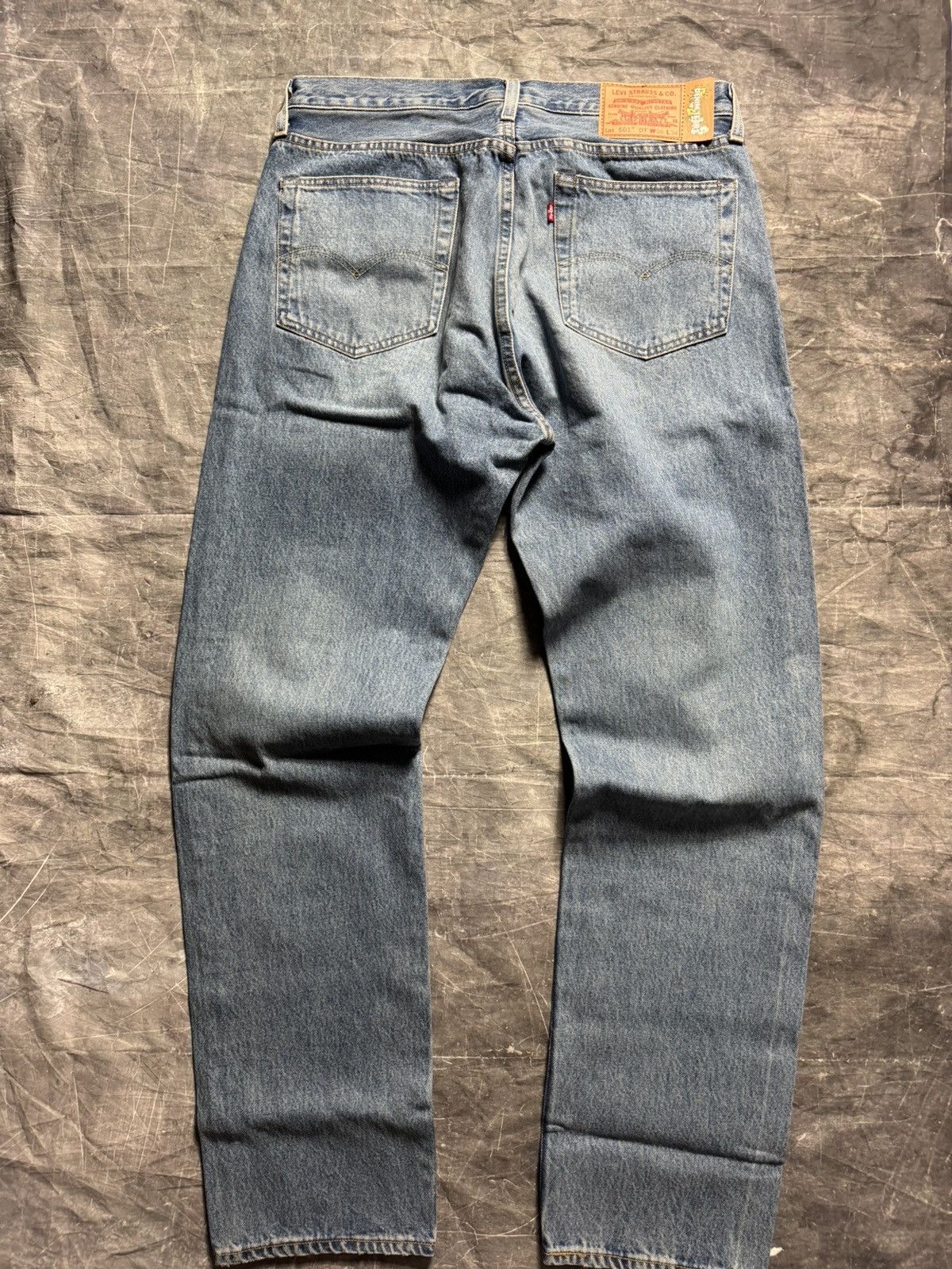 DENIM TEARS × Levi's Denim Tears Plain Jane Washed Indigo Jeans Size US 36 / EU 52 - 2 Thumbnail