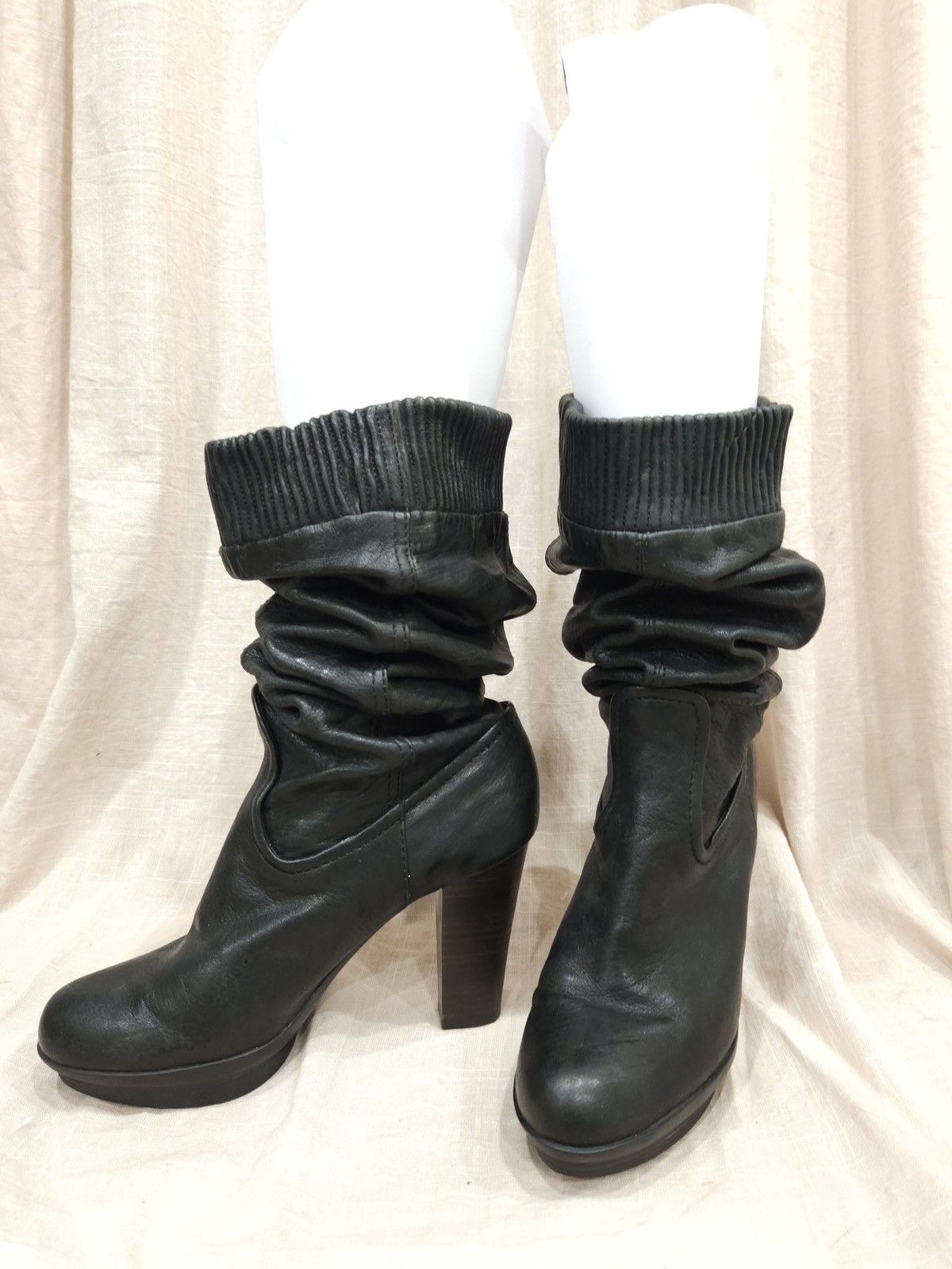Frye Frye Mimi Scrunch Real Leather Boot/8MM Size US 8 / IT 38 - 1 Thumbnail