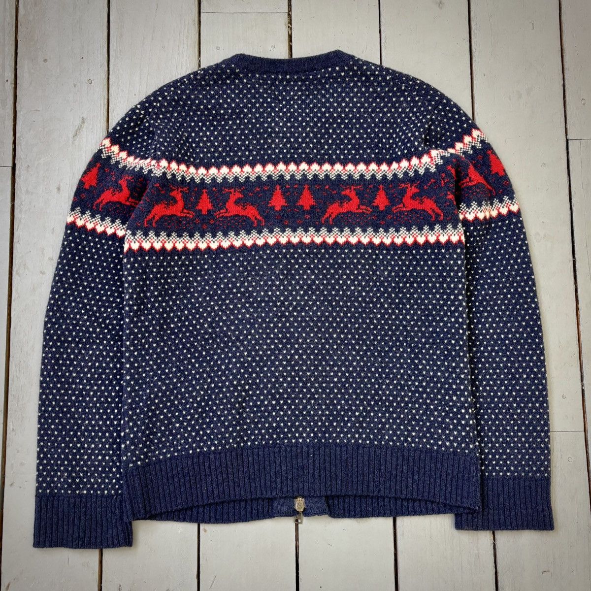 Number (N)ine AW08 ‘My Own Private Portland’ Zip-Up Sweater Size US L / EU 52-54 / 3 - 5 Thumbnail