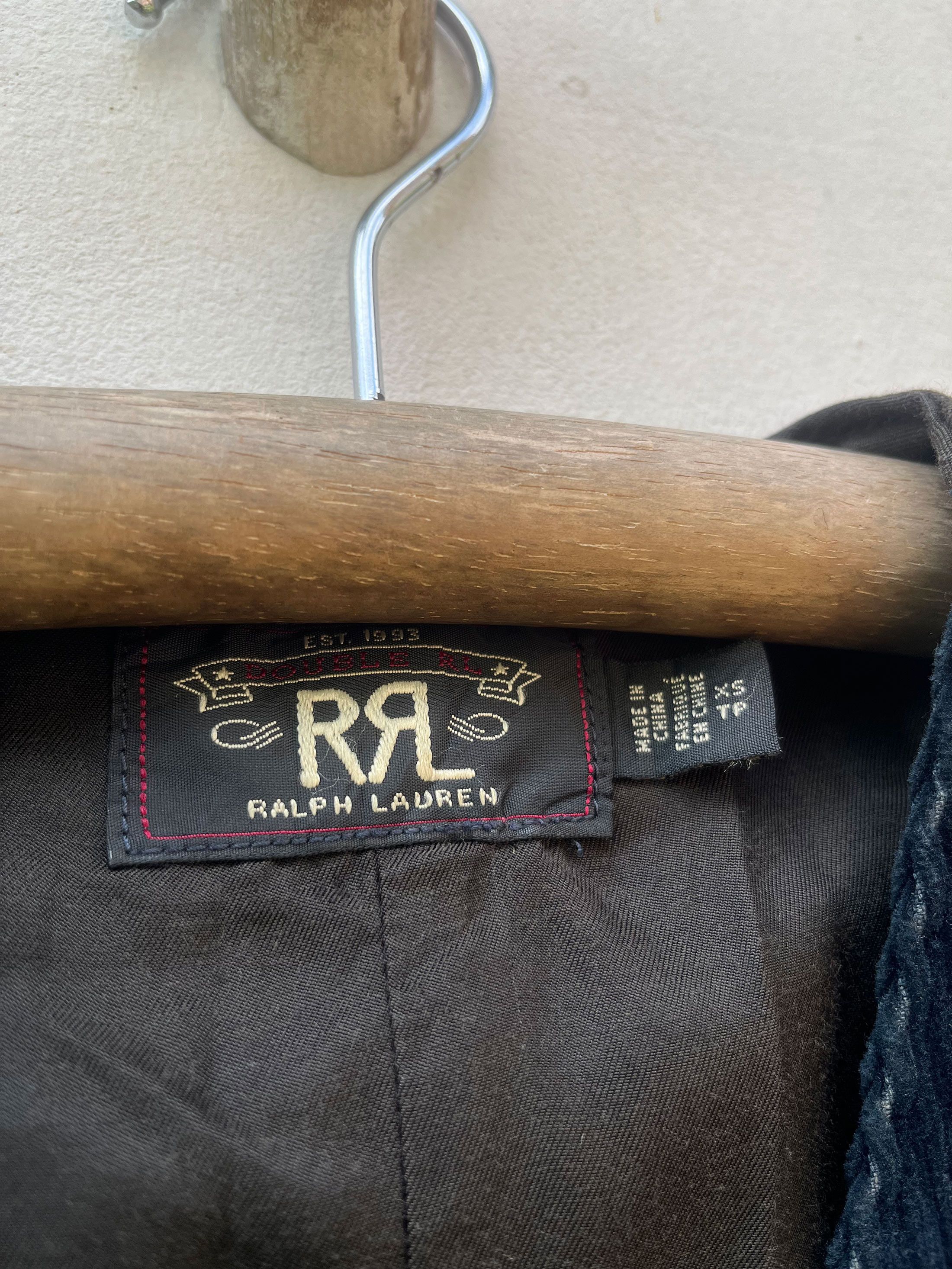 RRL Ralph Lauren Polo Double RL Button Down Corduroy Vest Jacket Size US XS / EU 42 / 0 - 2 Thumbnail