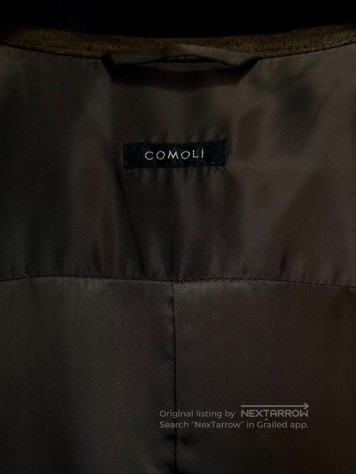 Comoli comoli deep brown deer leather shirt. Size US L / EU 52-54 / 3 - 6 Thumbnail