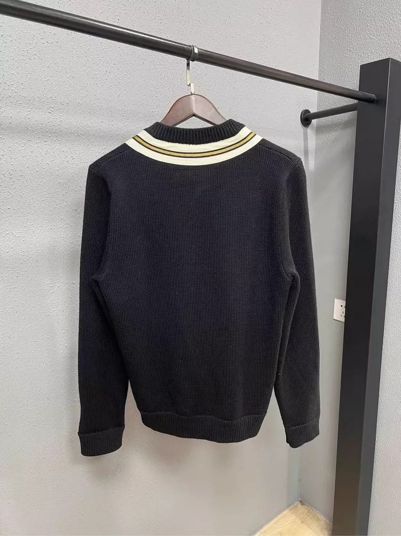 Gucci Gucci Bee Knitted Sweater in Black-2505 Size US S / EU 44-46 / 1 - 2 Thumbnail
