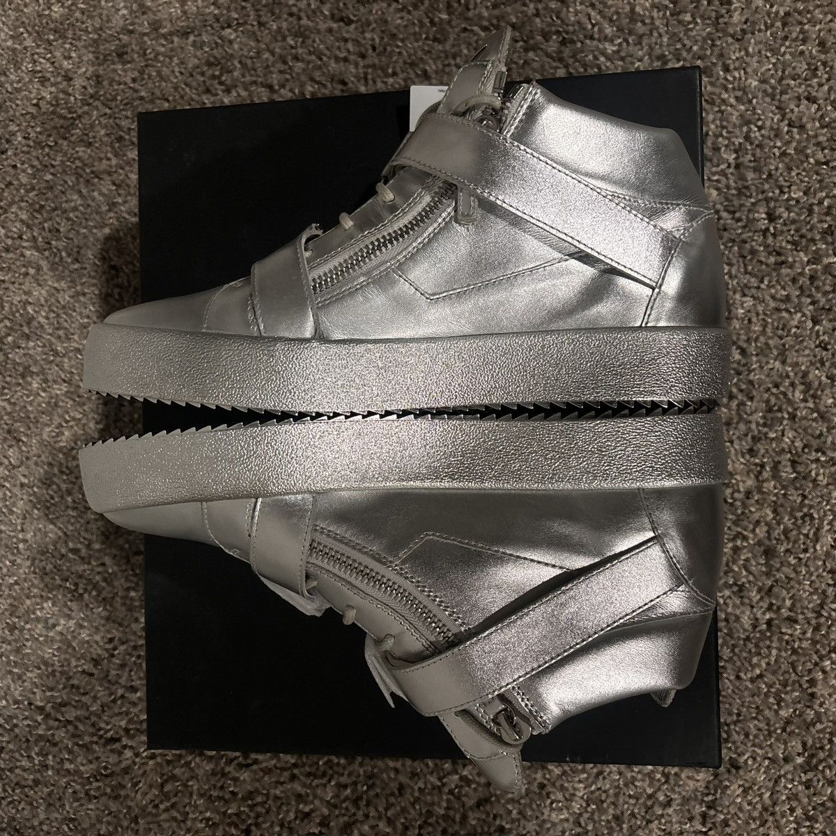 Giuseppe Zanotti Giuseppe Zanotti x Michael Jackson Tribute Sneakers Size US 11 / EU 44 - 3 Thumbnail