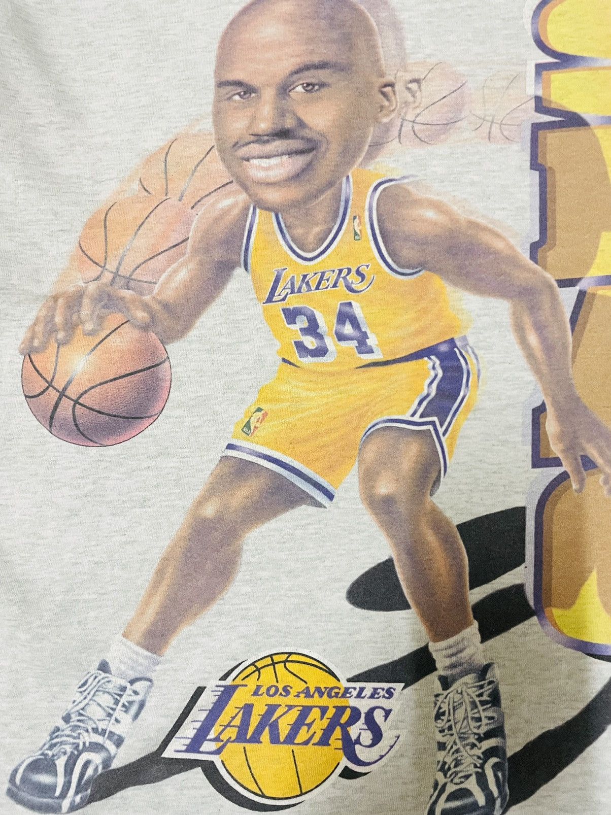 Pro Player VINTAGE PRO PLAYER SHAQUILLE ONEAL LA LAKERS 90s SHIRTS Size US L / EU 52-54 / 3 - 6 Thumbnail