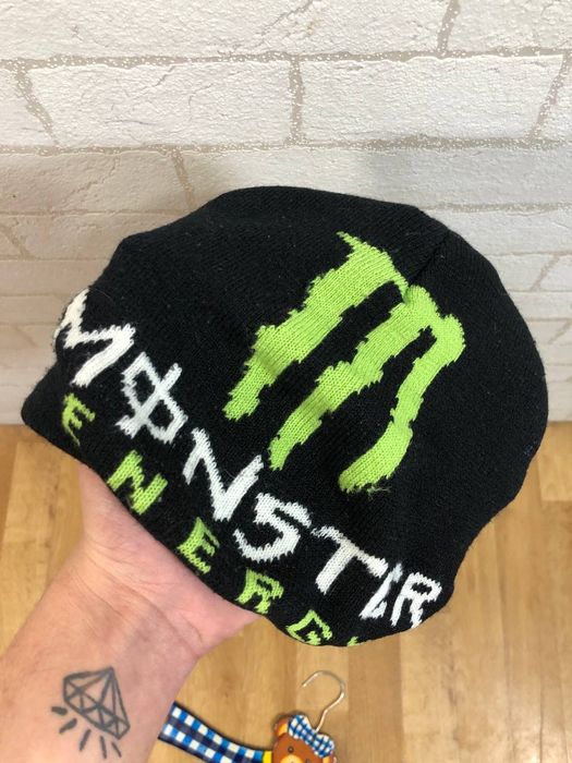 Monster energy cheap beanie hat