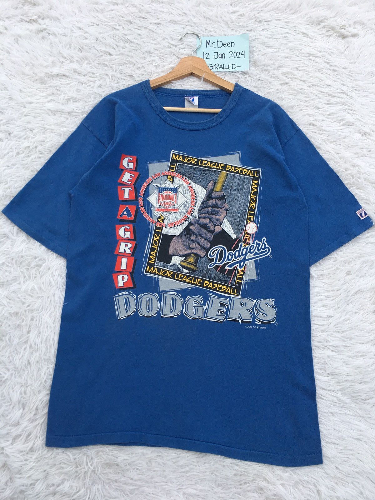MLB Rare Vintage MLB LA Dodgers National League Tshirt Size US L / EU 52-54 / 3 - 4 Thumbnail