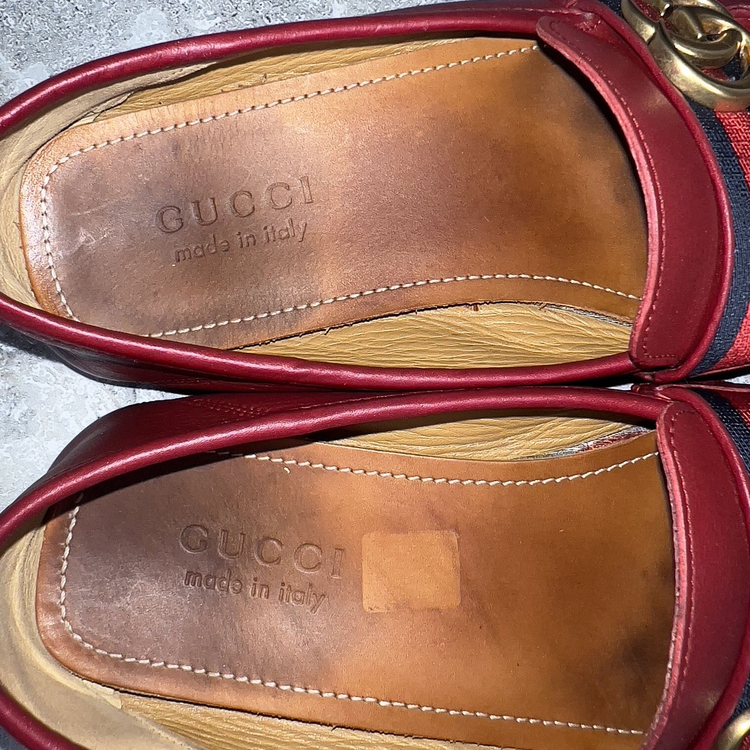 Gucci Gucci Marmont Double GG Web Driving Moccasin Leather Size US 8.5 / EU 41-42 - 12 Thumbnail