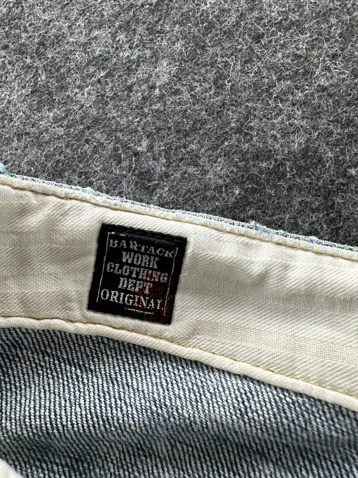 Beauty Beast × If Six Was Nine × Vintage Vintage Bartack Bushpant Faded Washed Denim D442 Size US 30 / EU 46 - 15 Thumbnail