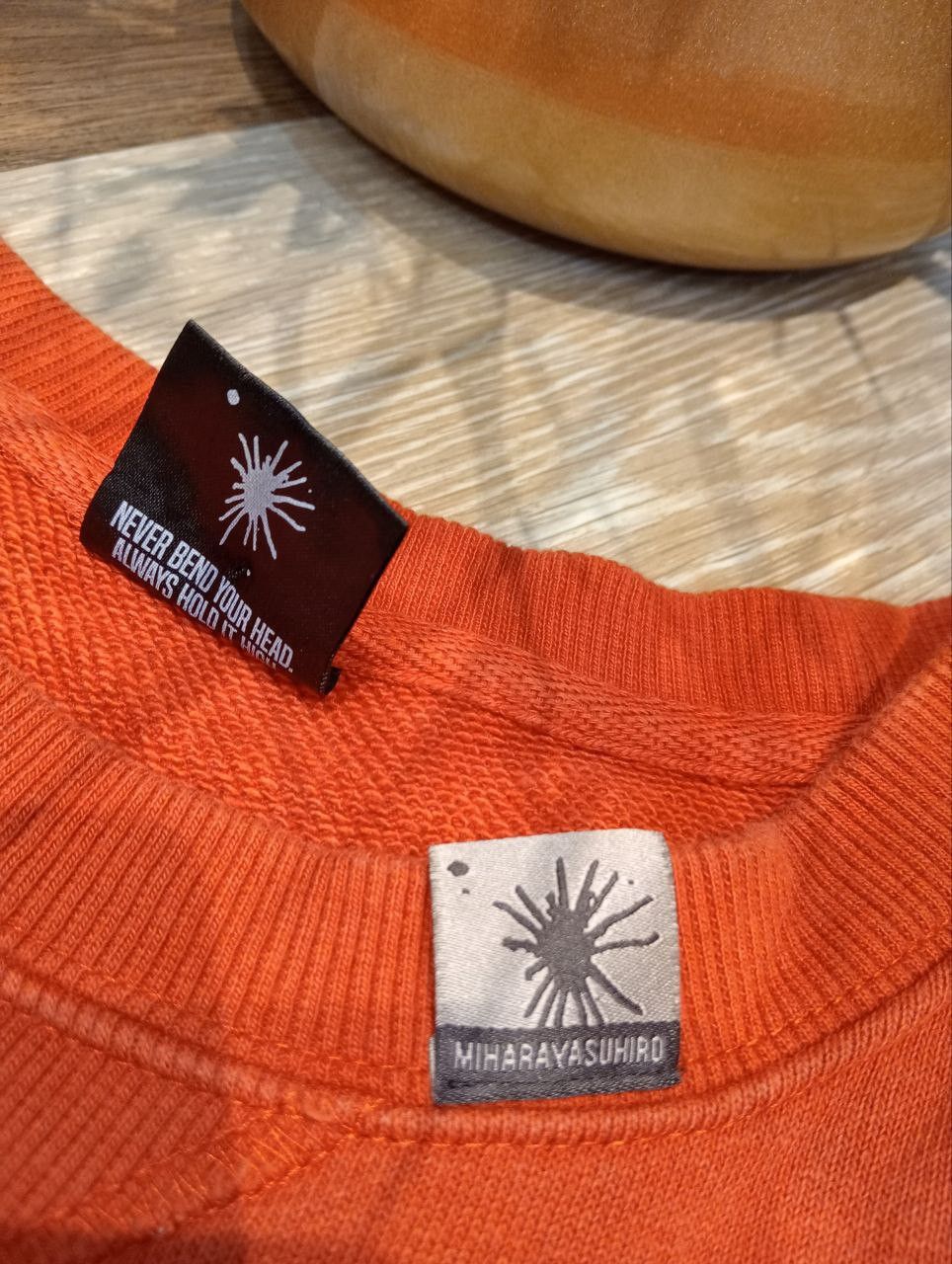 Maison MIHARA YASUHIRO GU X MIHARAYASUHIRO GOOD INSPIRATION SWEATSHIRT - SIZE XL Size US XL / EU 56 / 4 - 8 Thumbnail