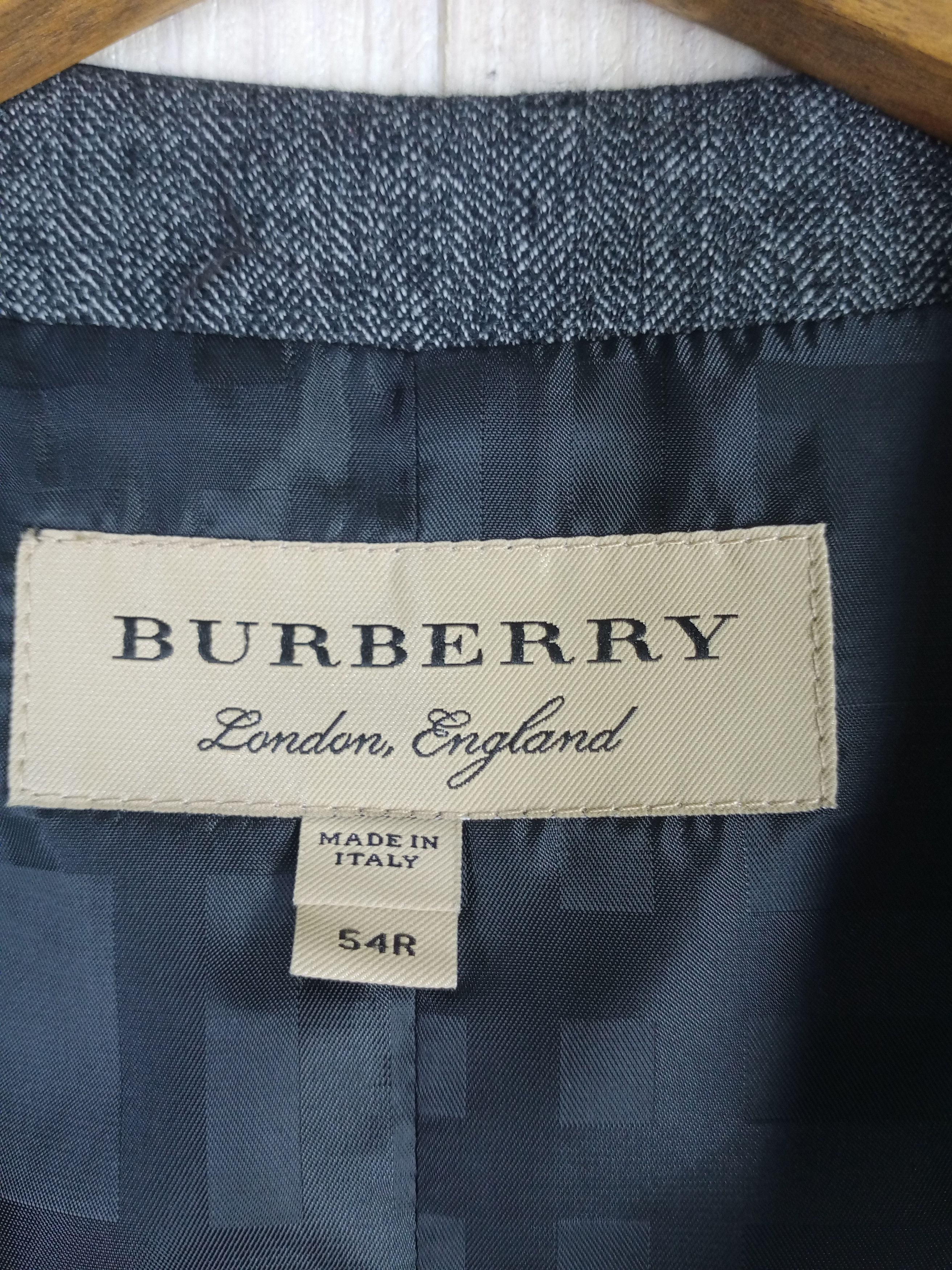 Burberry Rare Burberry London England Suit Vest Made in Italy Size US M / EU 48-50 / 2 - 10 Thumbnail