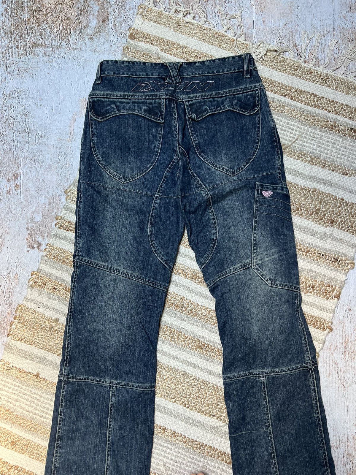 Japanese Brand Vintage Japanese biker denim jeans Size US 30 / EU 46 - 6 Thumbnail