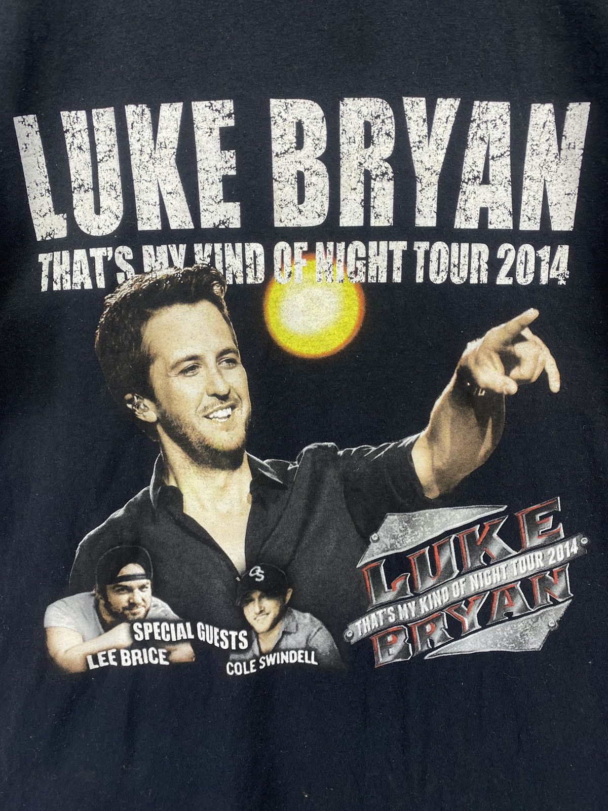 Band Tees Luke Bryan Night Tour Punk Rock Band Tees T Shirts Size US XL / EU 56 / 4 - 6 Thumbnail