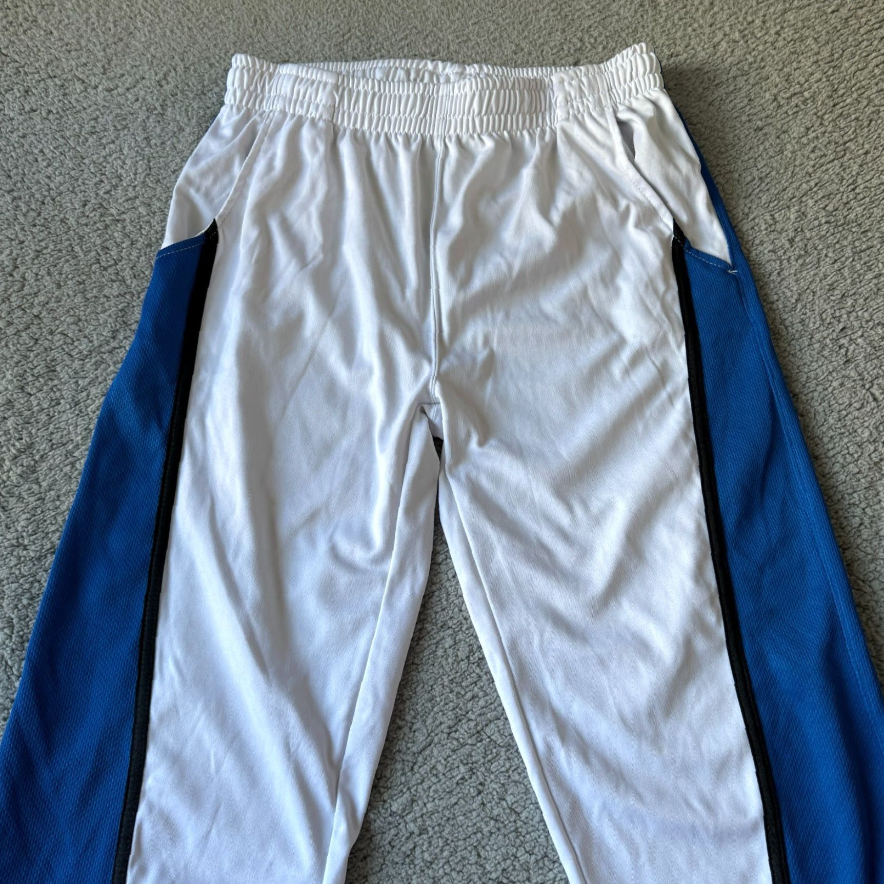 NBA NBA Pants Mens Medium Blue White Sweat Joggers Elevation Basketball Gym Athletic Size US 31 - 5 Thumbnail