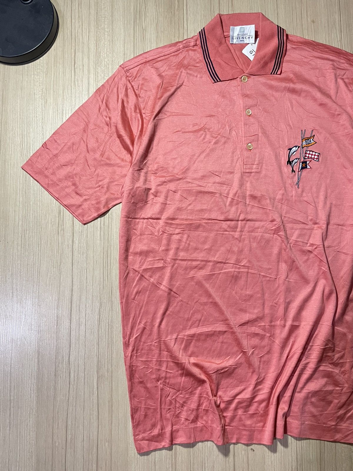 Givenchy × Vintage VINTAGE GIVENCHY PARIS POLO TEE Size US L / EU 52-54 / 3 - 3 Thumbnail