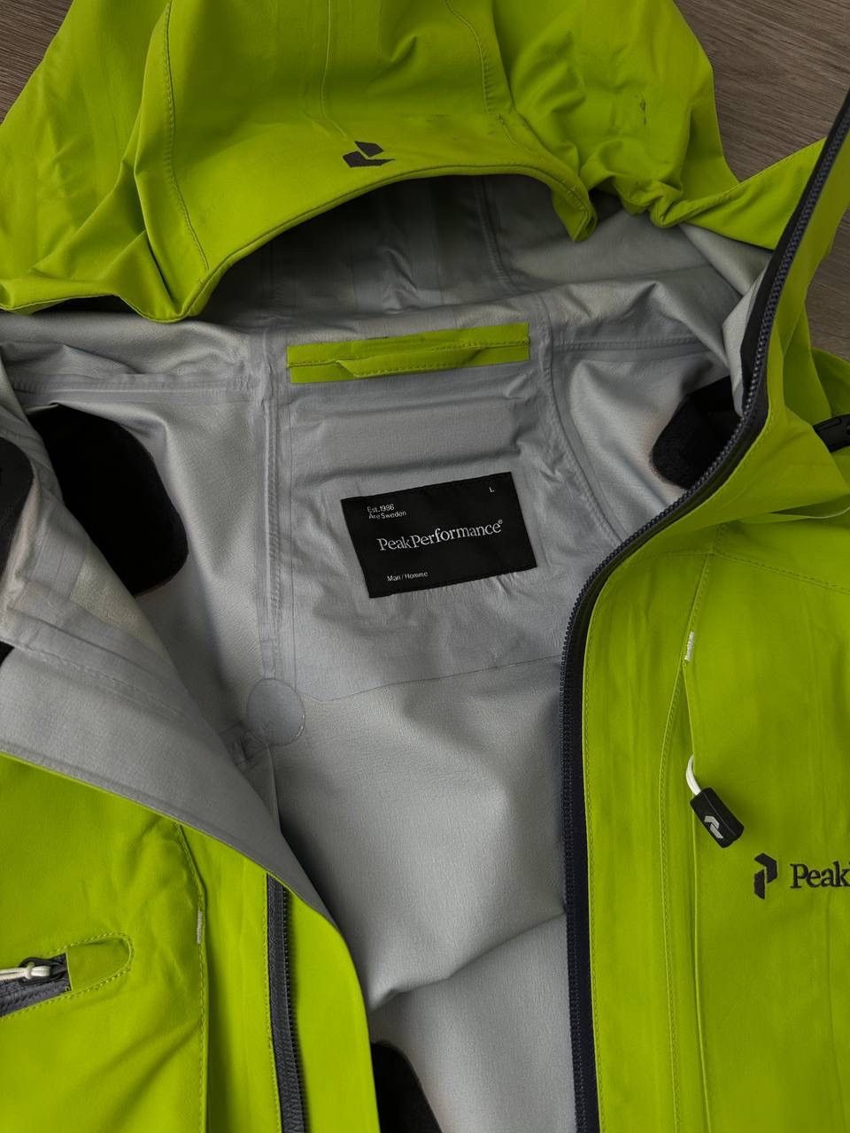 Peak Performance × Vintage Vintage Peak Performance Green Outdoor Style Heli Alp Jacket Size US L / EU 52-54 / 3 - 20 Thumbnail