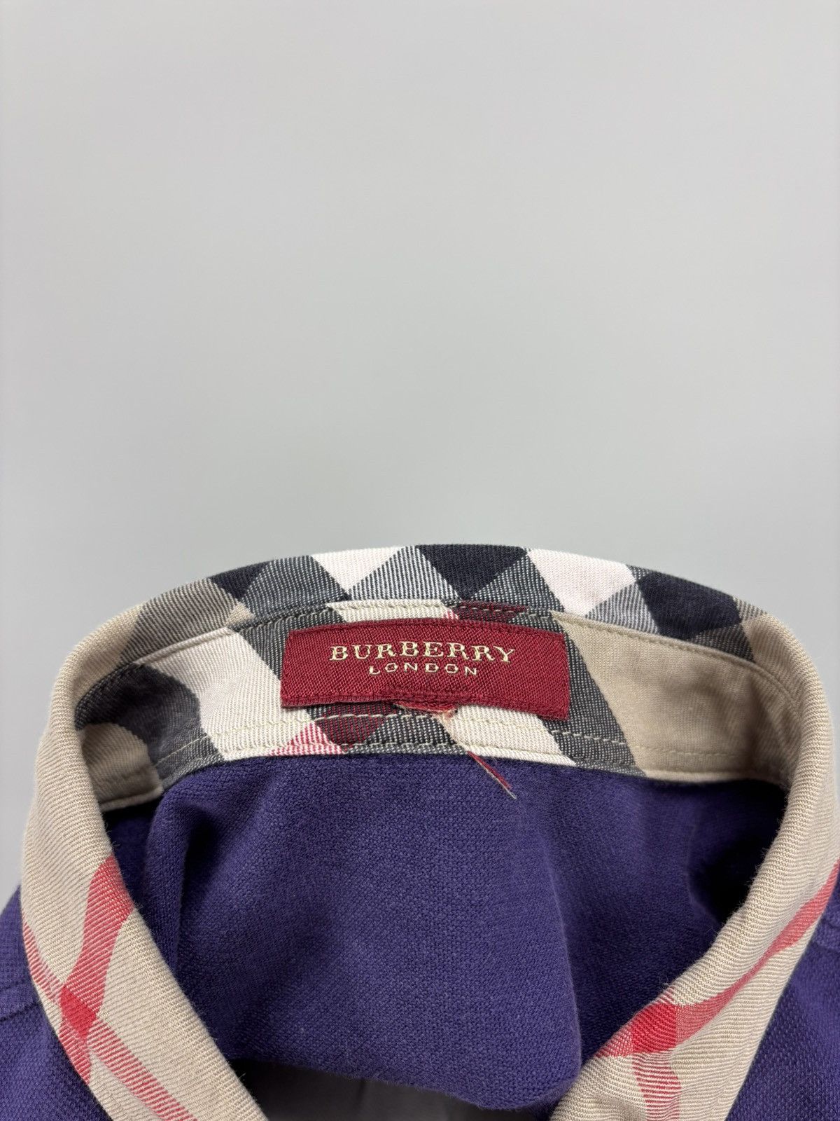 Burberry × Designer Womens long sleeve Burberry London Size M/L Color Purple Size M / US 6-8 / IT 42-44 - 10 Thumbnail