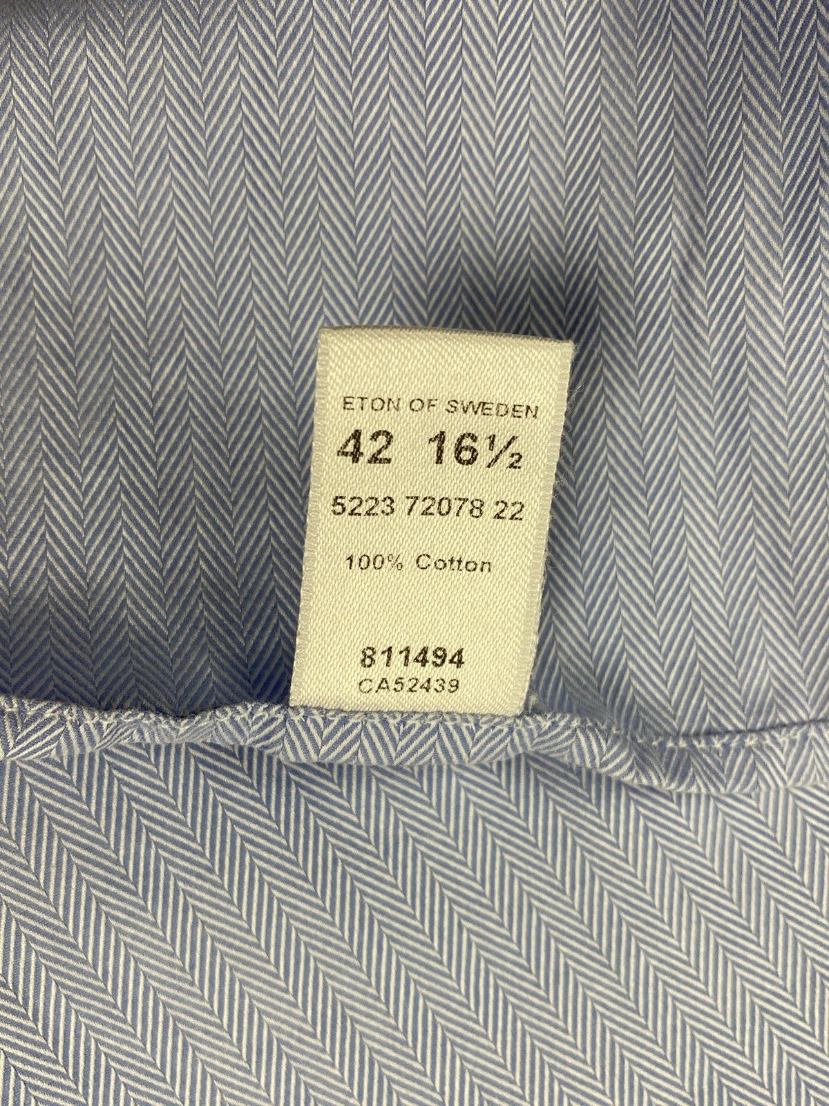 Eton Eton Blue Shirt Cufflinks Size US L / EU 52-54 / 3 - 6 Thumbnail