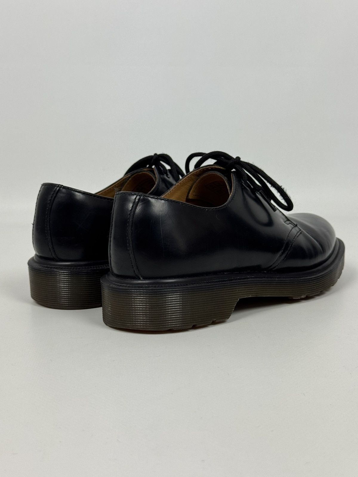 Dr. Martens Dr.Martens 1461 PW Black Unisex Shoes Size US 7 / IT 37 - 7 Thumbnail