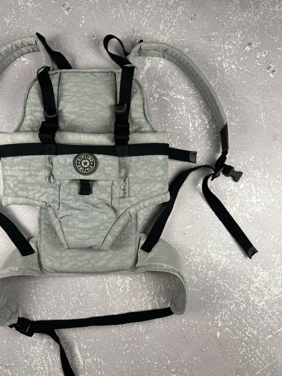 Vintage Vintage Kipling Baby Carrier Sling Backpack Bag Grey Size ONE SIZE - 2 Thumbnail