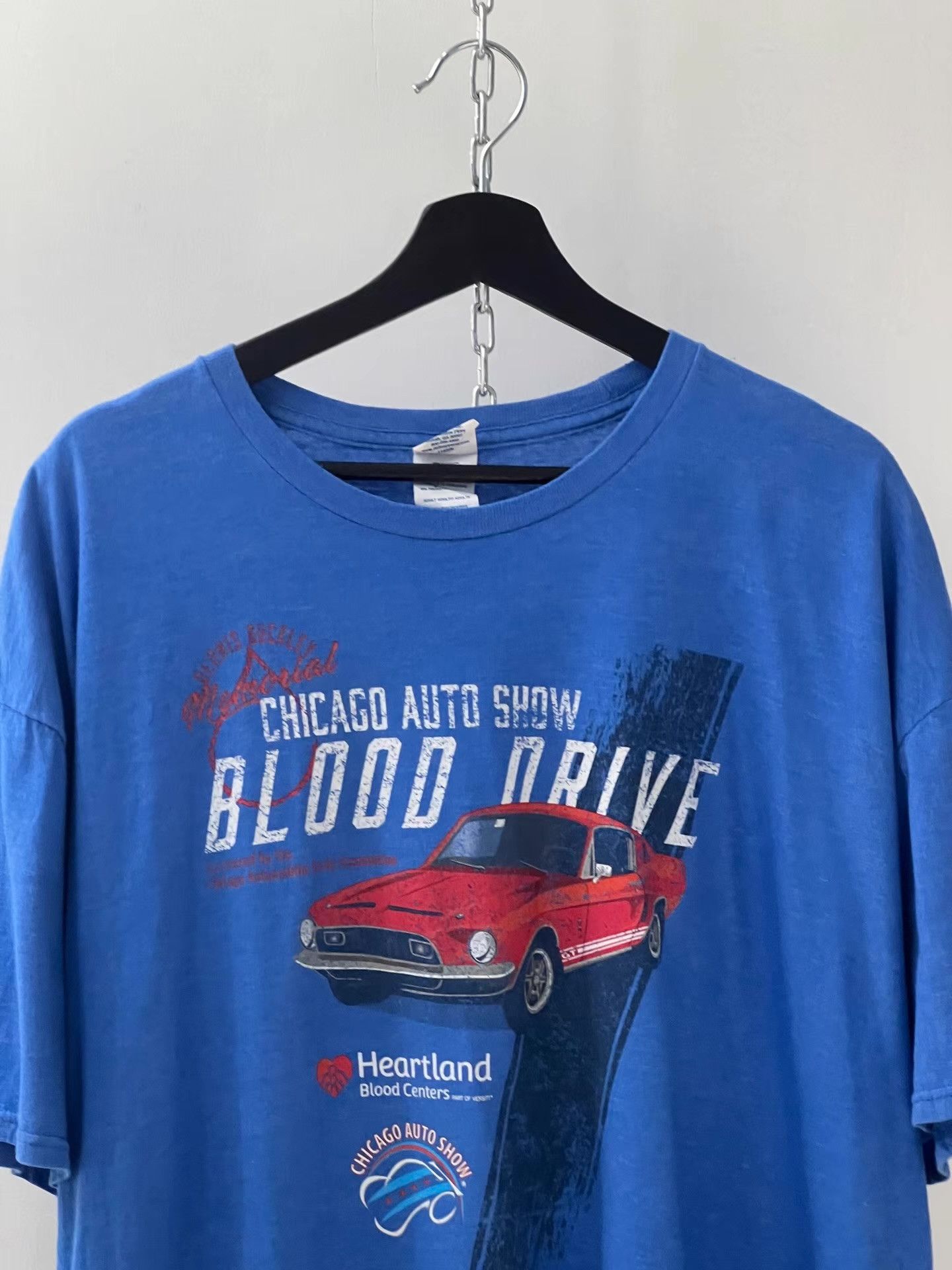 Vintage Vintage Chicago Auto Show Racing Tee Q13 Size US L / EU 52-54 / 3 - 5 Thumbnail