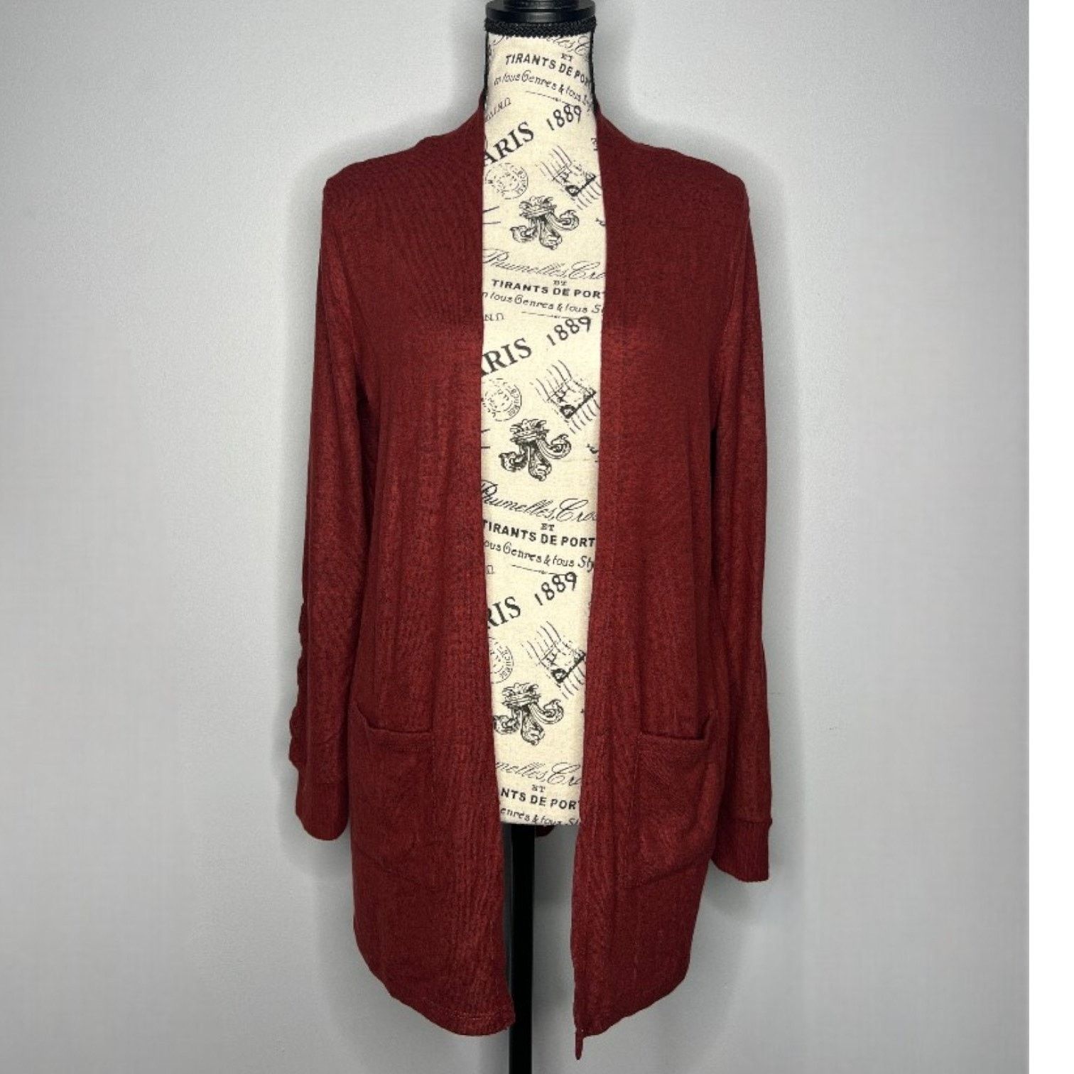 Other Camila Brushed Knit Sleeve Detail Cardigan - Stitch Fix Size L / US 10 / IT 46 - 13 Thumbnail