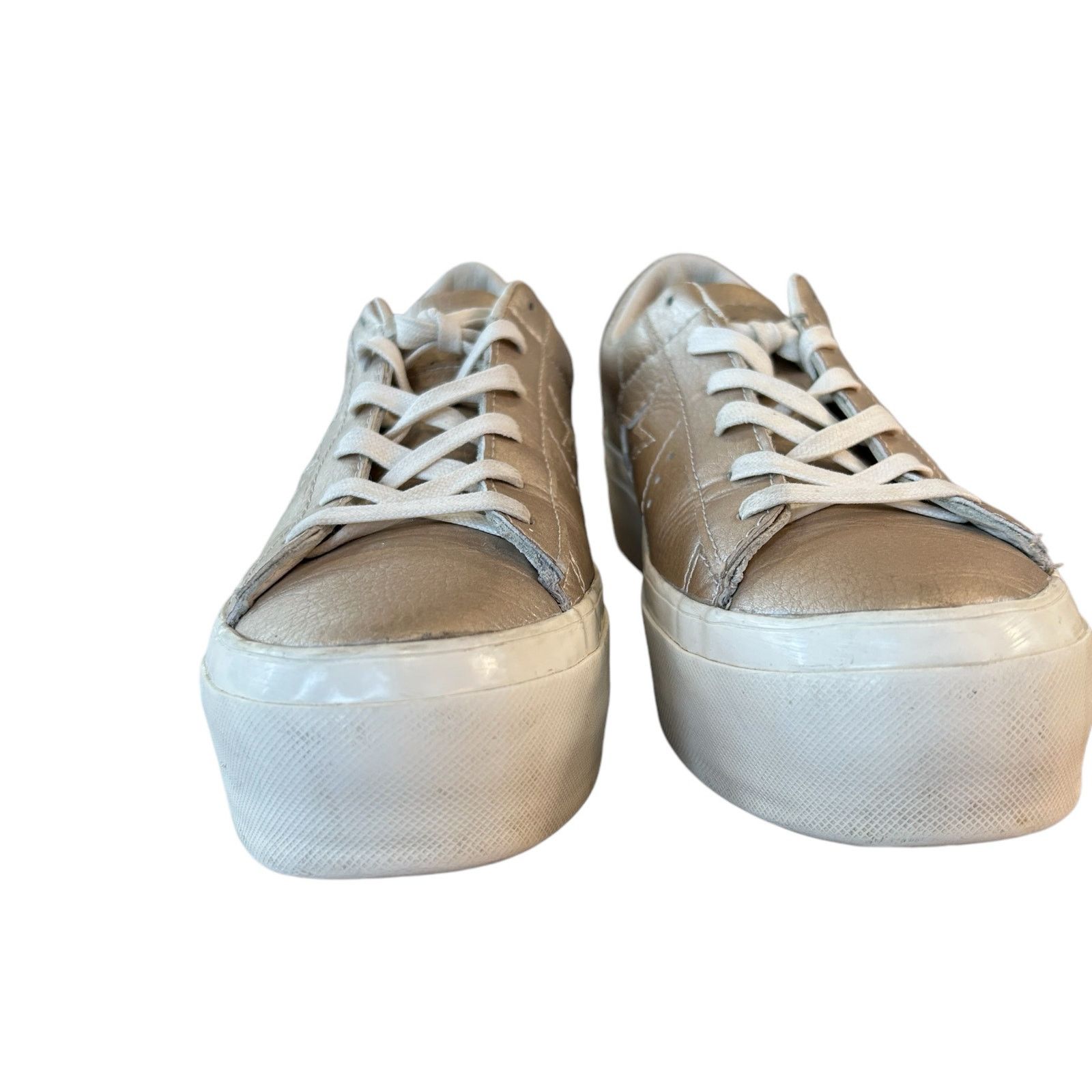Converse Converse One Star Platform OX 6.5 Gold Leather Streetwear Size US 6.5 / IT 36.5 - 4 Thumbnail