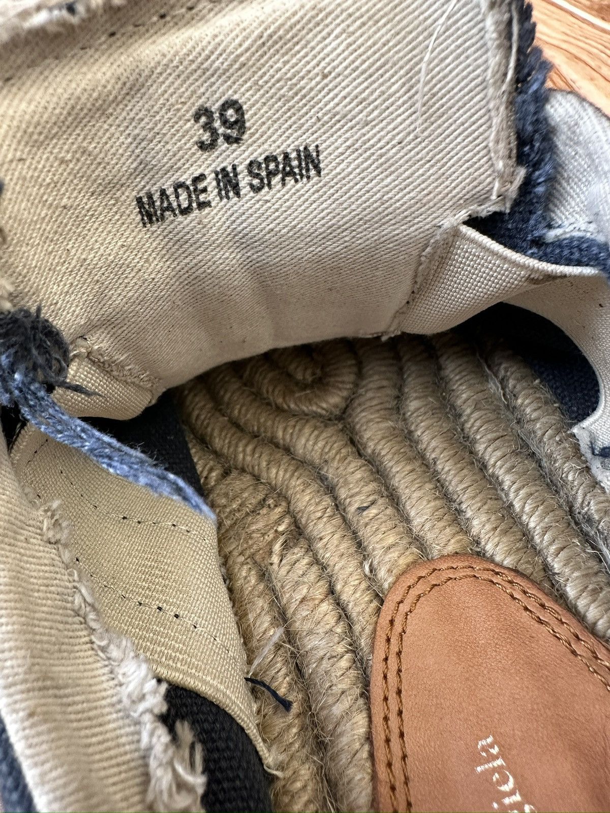 Maison Margiela Maison Margiela Women’s Espadrille Gats Blue Sneakers Size US 9 / IT 39 - 18 Thumbnail