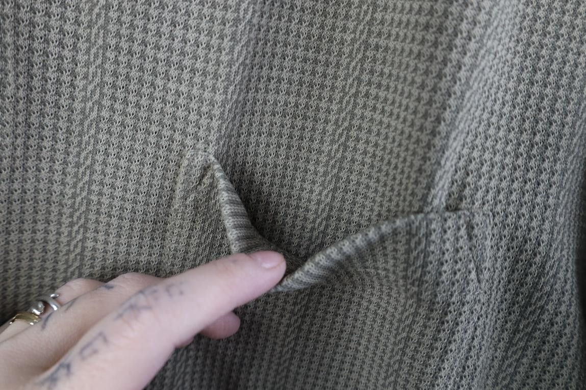 Vintage Vintage 90s Streetwear Houndstooth Knit Golf Polo Shirt Size US L / EU 52-54 / 3 - 4 Thumbnail