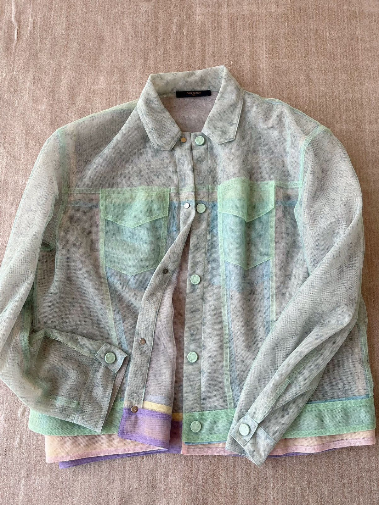 Louis Vuitton Louis Vuitton Layered Tulle Denim Jacket Size US M / EU 48-50 / 2 - 5 Thumbnail