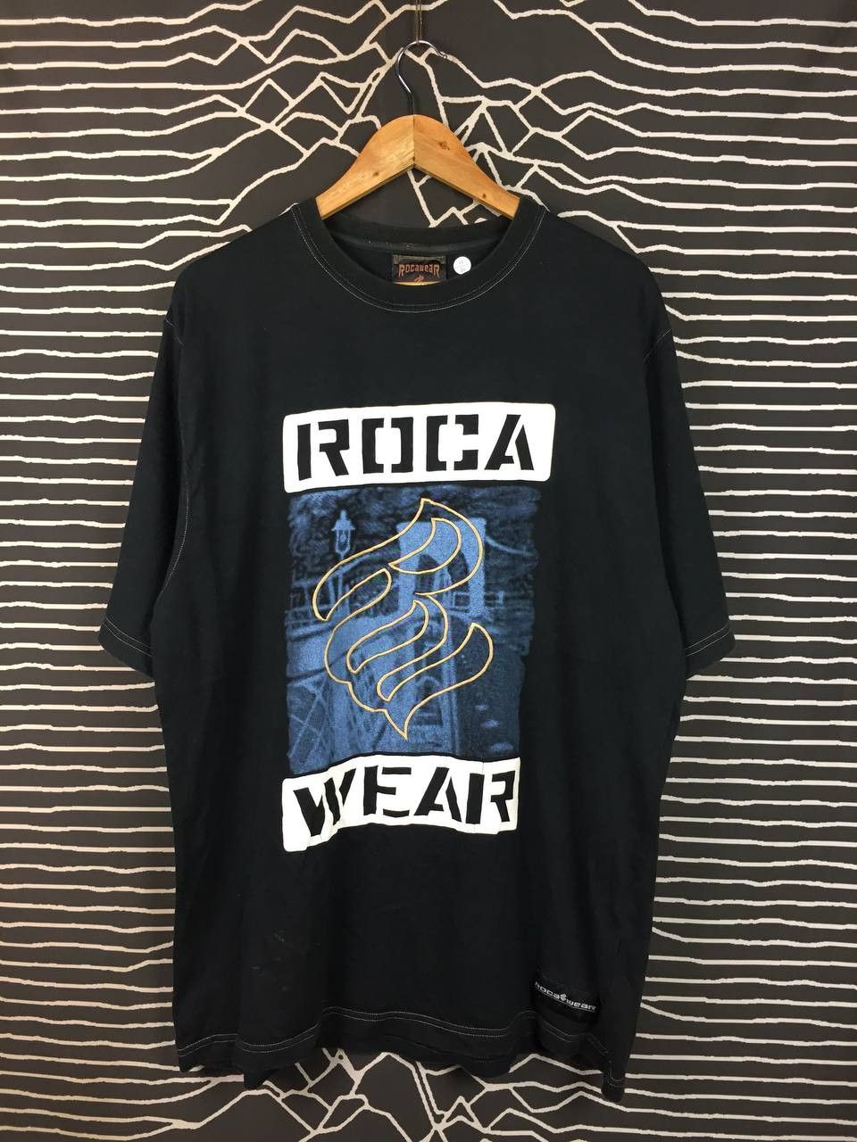 Rocawear Vtg Y2K Rocawear Jay Z Big Logo Baggy Hip Hop Style Tee Size US XL / EU 56 / 4 - 1 Thumbnail