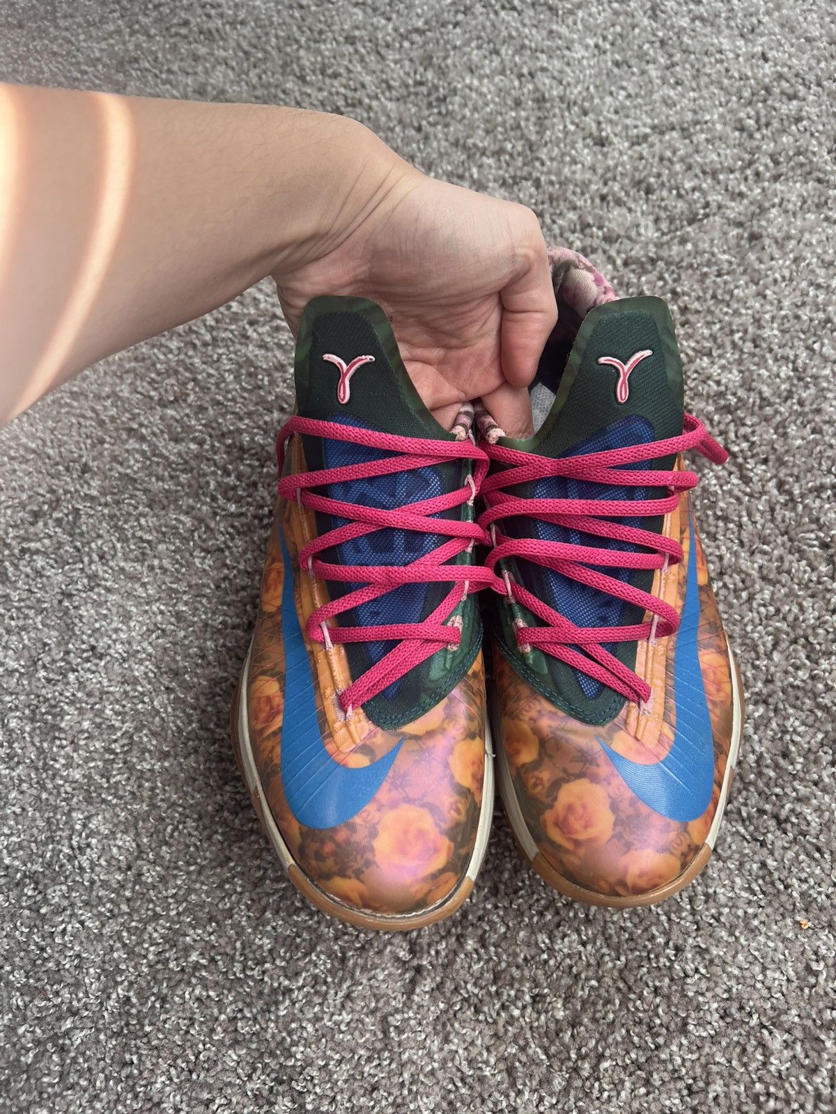 Nike KD 6 Aunt Pearl Basketball Shoe Size 8 Size US 8 / EU 41 - 3 Thumbnail