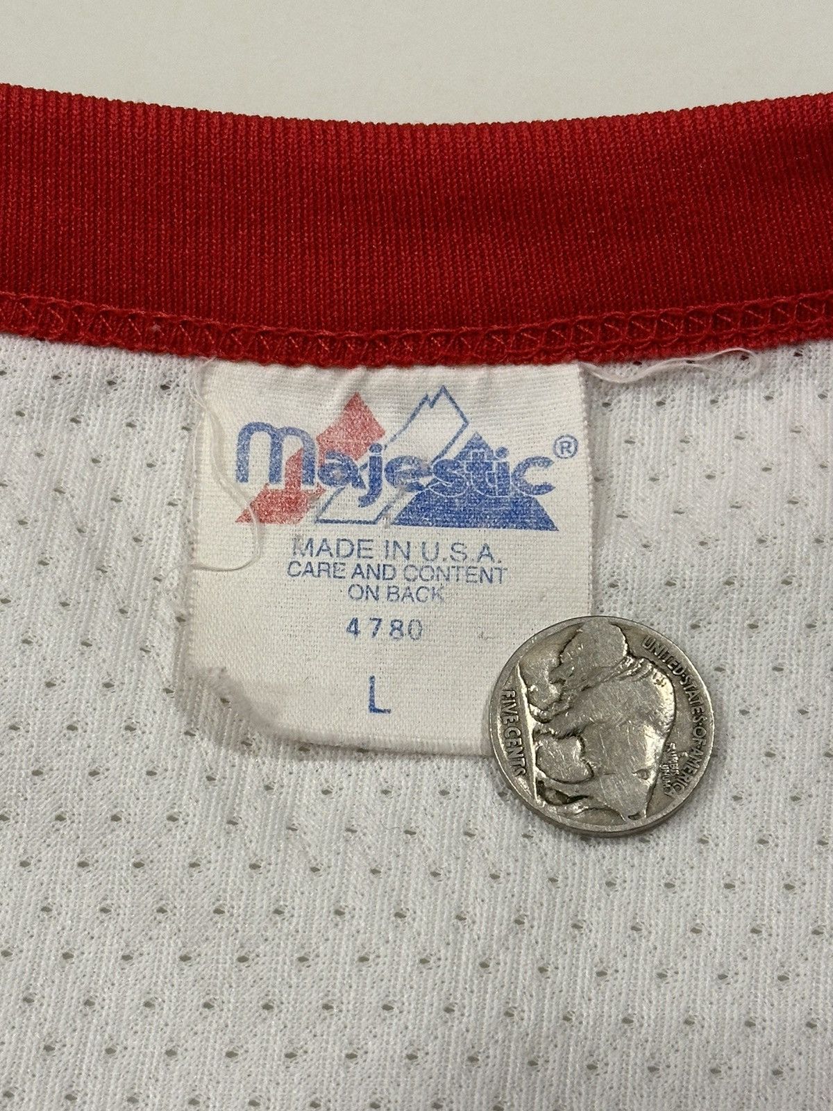 NCAA × Vintage Vintage 1980’s Ohio State University Cut Sleeve Jersey Large Size US L / EU 52-54 / 3 - 4 Thumbnail