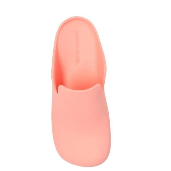 o1loc1c0224 Rubber Flash Clogs in Pink