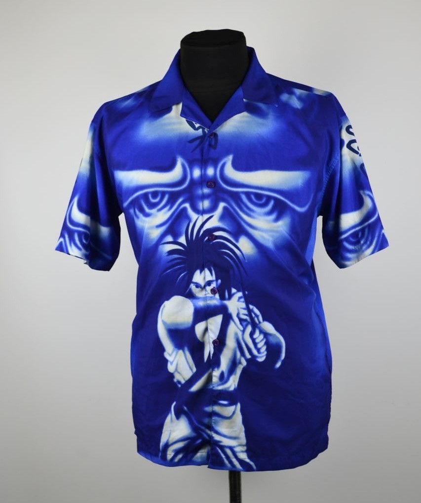 Band Tees × Vintage Giorgio Short Sleeve Anime Casual Button-Down Shirts Size M Size US M / EU 48-50 / 2 - 1 Thumbnail