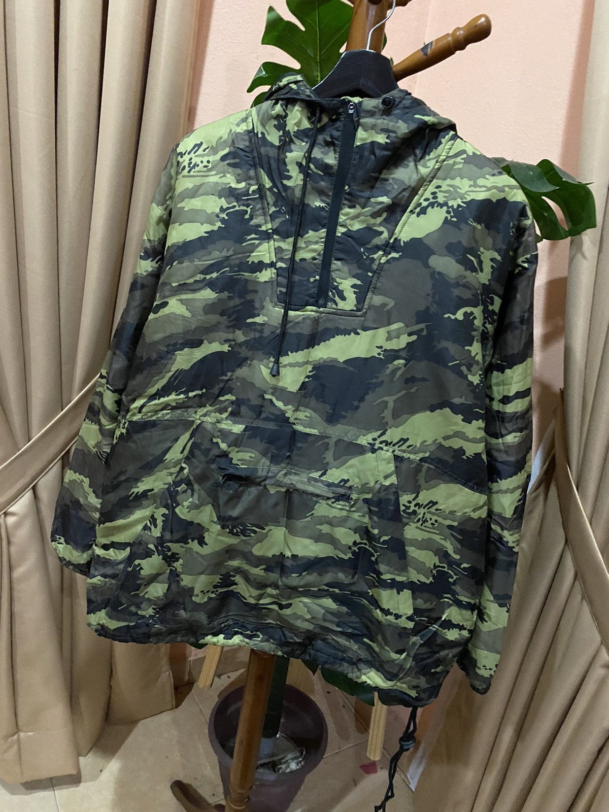 Other VINTAGE CAMOUFLAGE ANORAK MULTI USE JACKET Size US XL / EU 56 / 4 - 4 Thumbnail