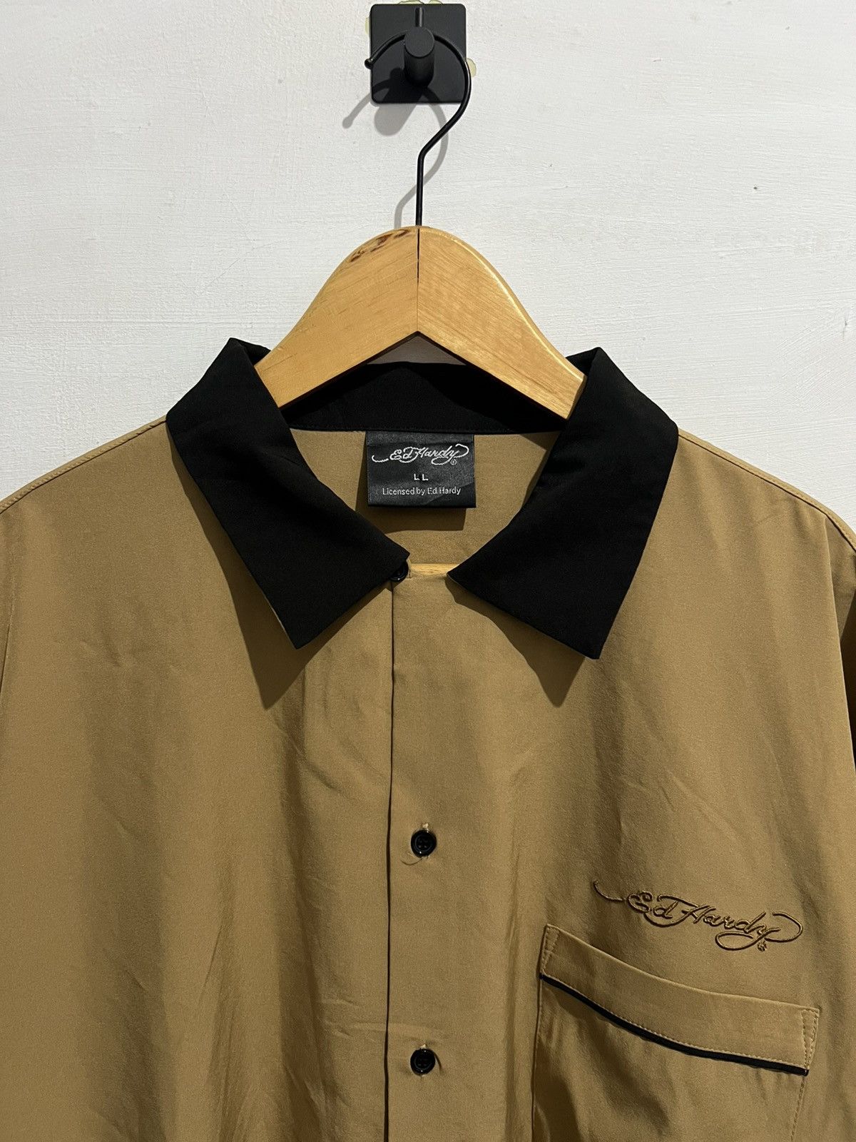 Ed Hardy Ed Hardy Bowling Shirt Size US XL / EU 56 / 4 - 2 Thumbnail