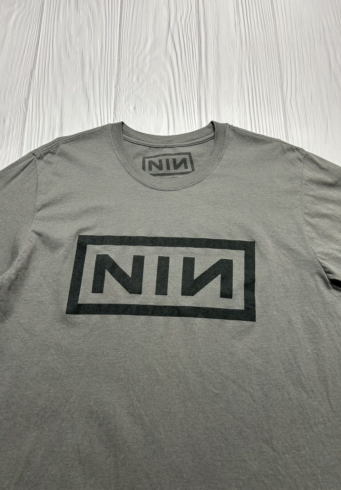 Band Tees Vintage Style NIN Nine Inch Nails Band T-Shirt Size US L / EU 52-54 / 3 - 4 Thumbnail
