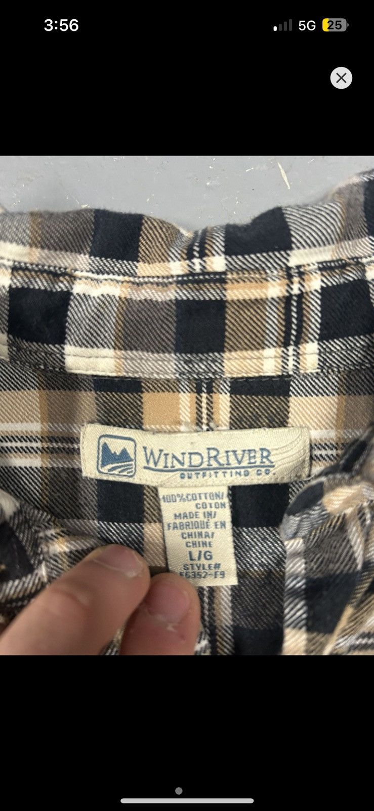 Flannel × Vintage × Windriver Crazy Vintage Essential Mocha Brown Windriver Flannel Shirt Size US L / EU 52-54 / 3 - 2 Thumbnail