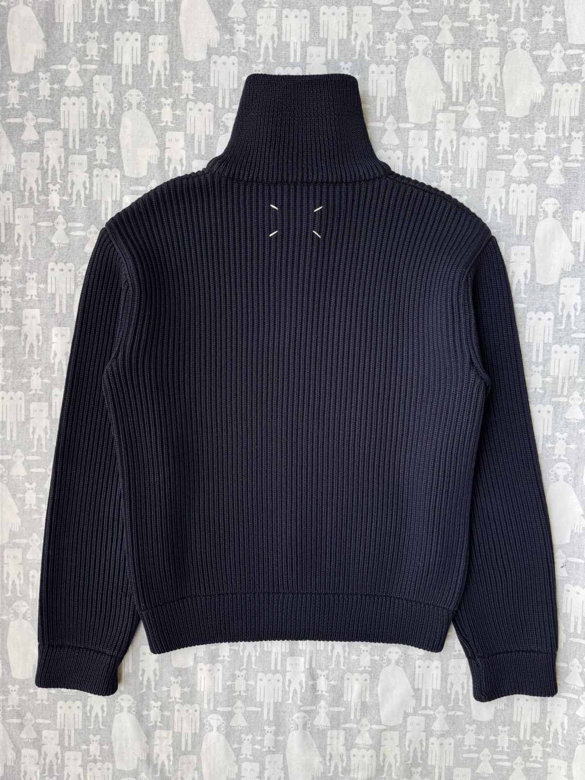 Maison Margiela Maison Martin Margiela AW00 Camionneur Drivers Navy Knit Size US M / EU 48-50 / 2 - 6 Thumbnail