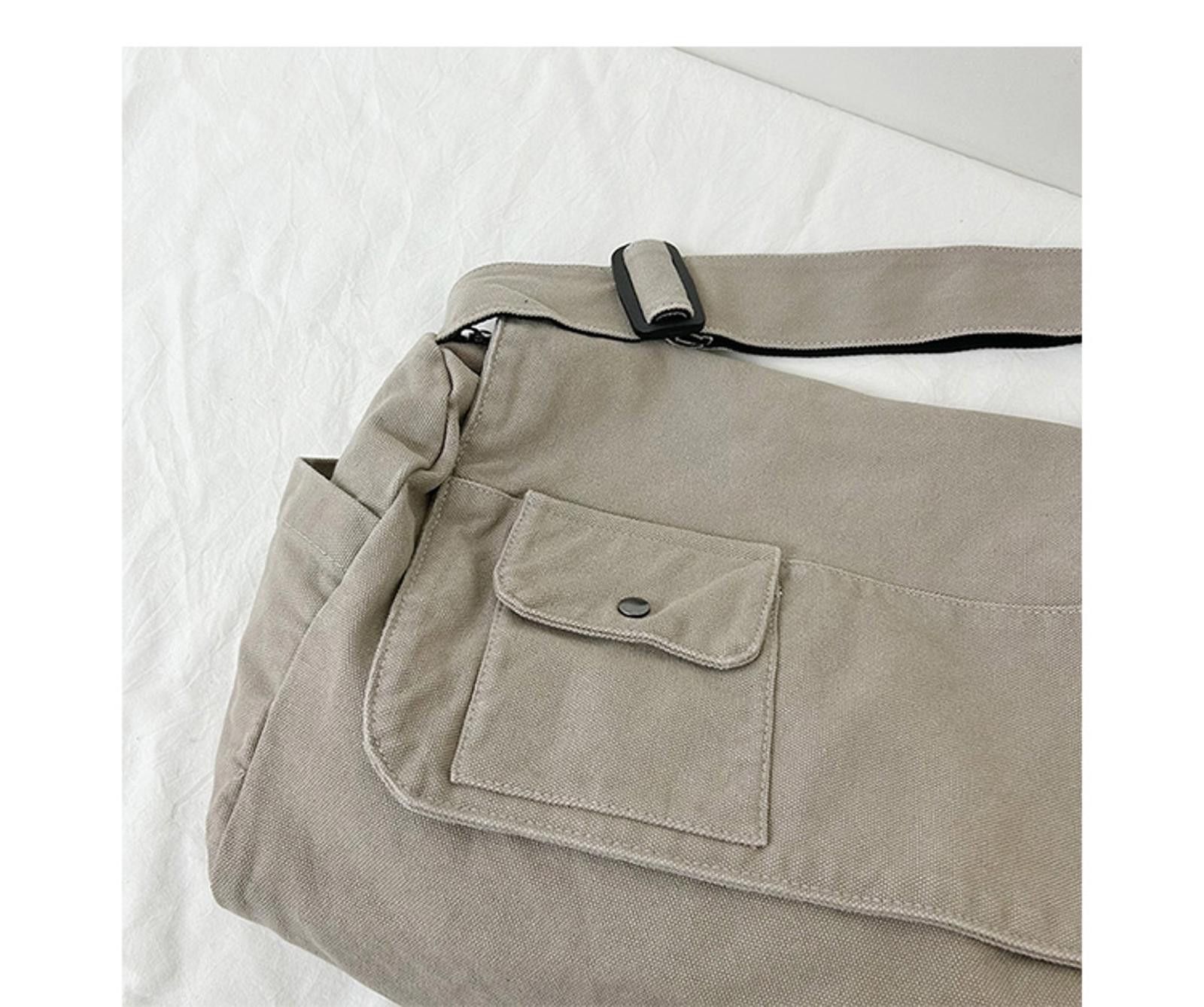 Other Stylish Canvas Messenger Bag Size ONE SIZE - 12 Thumbnail