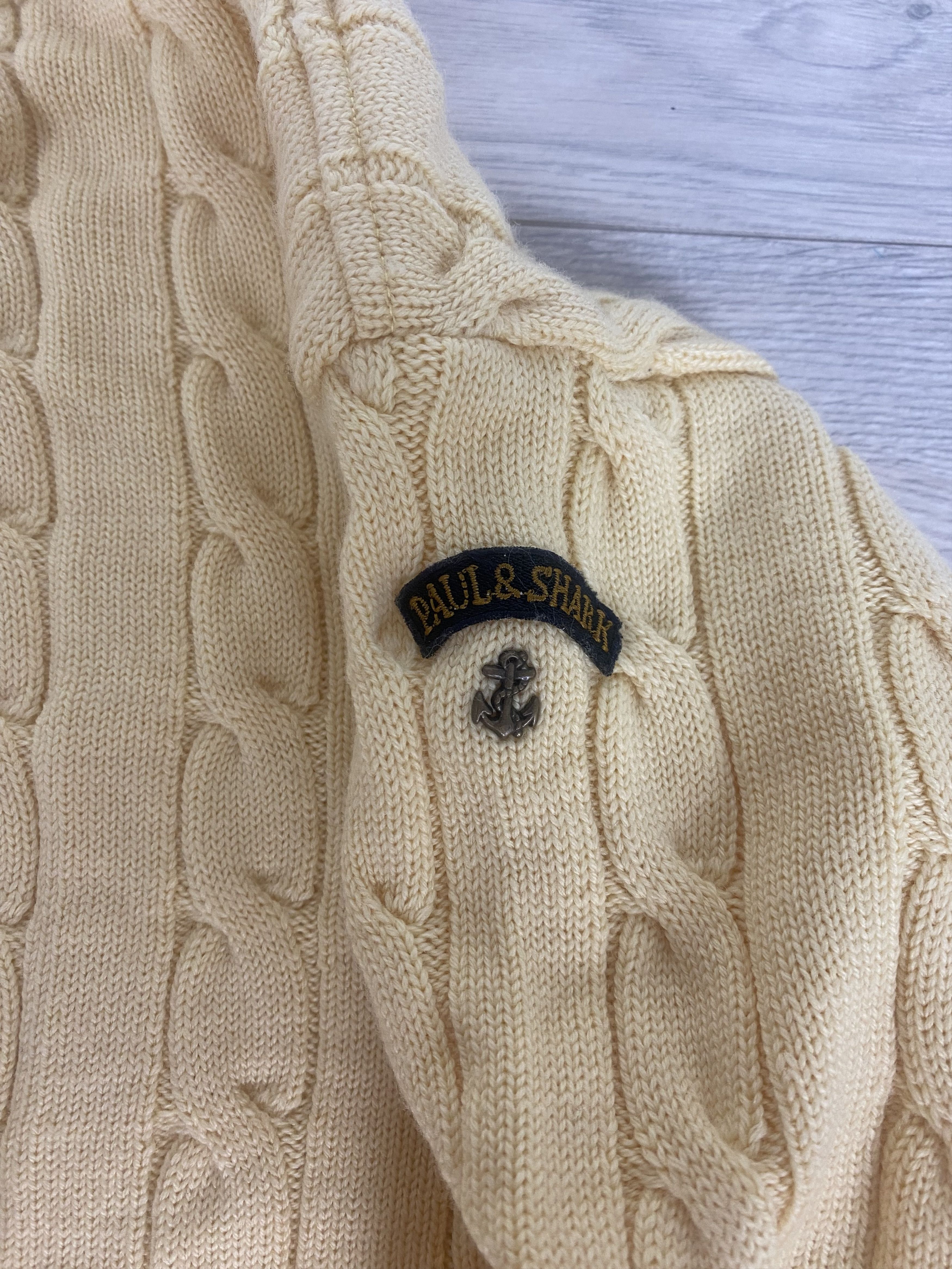 Paul & Shark Paul & Shark Bretagne Wool Cardigan Sweater Size US XXL / EU 58 / 5 - 3 Thumbnail
