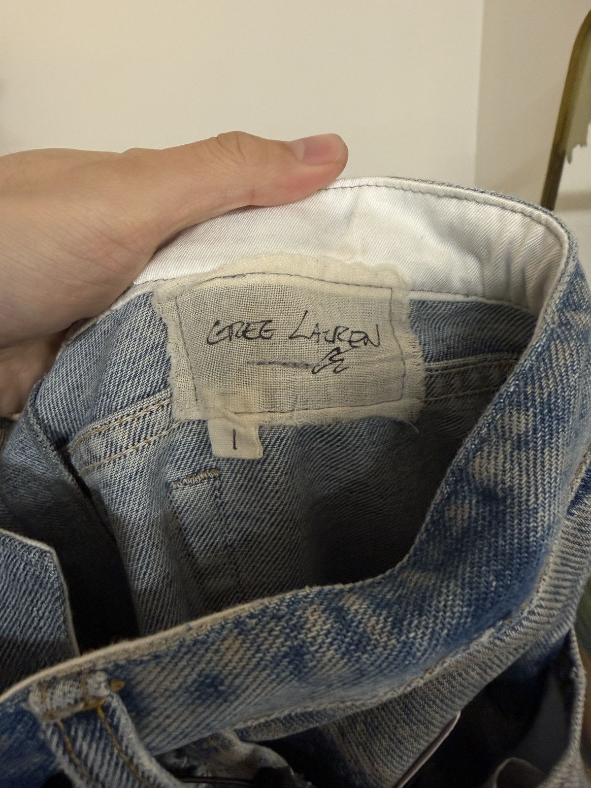 Greg Lauren Greg Lauren Denim Jeans Size US 30 / EU 46 - 3 Thumbnail