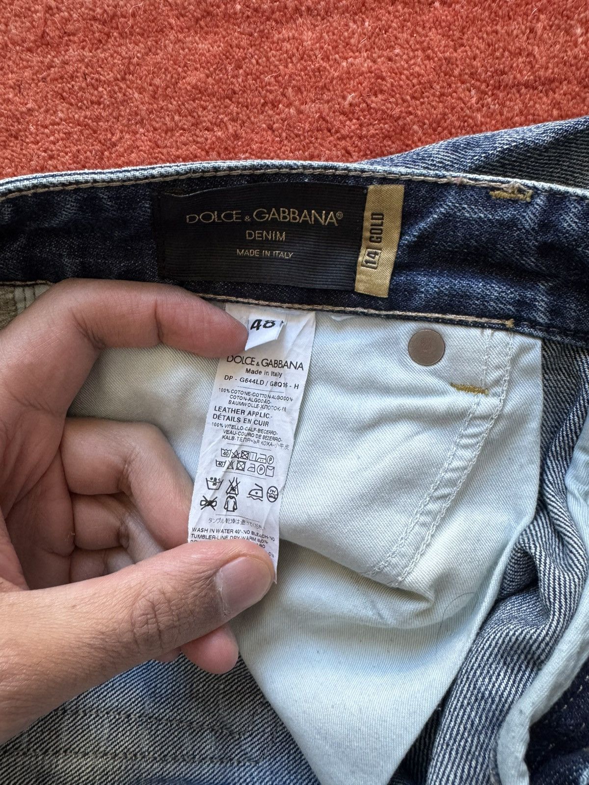 Dolce & Gabbana Dolce and Gabbana light blue jeans Size US 32 / EU 48 - 5 Thumbnail