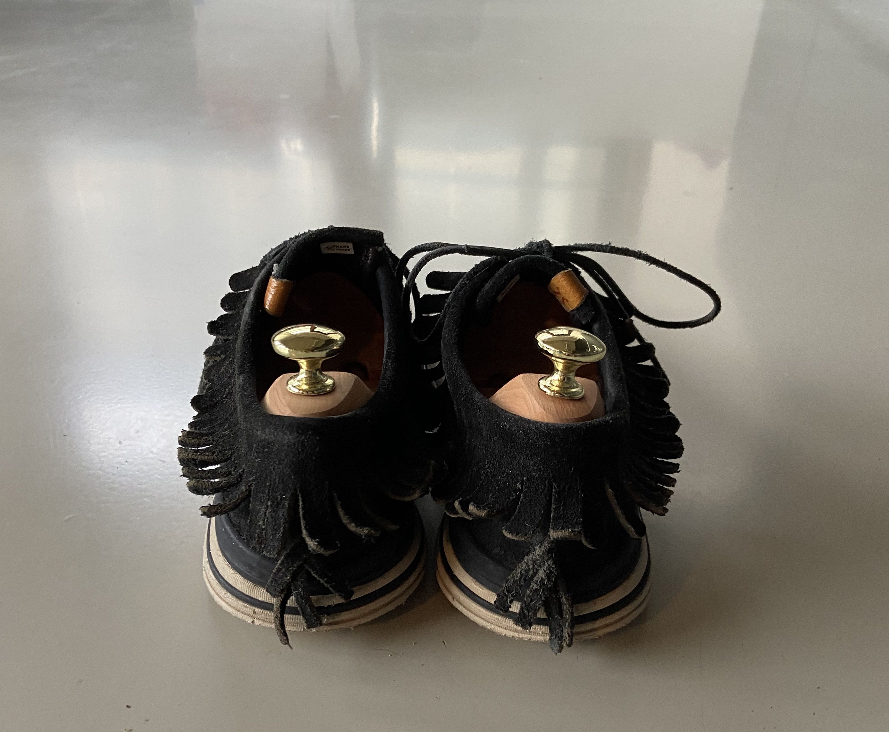 Visvim FBT Folk Shoes Black Suede Size US 9 / EU 42 - 2 Thumbnail