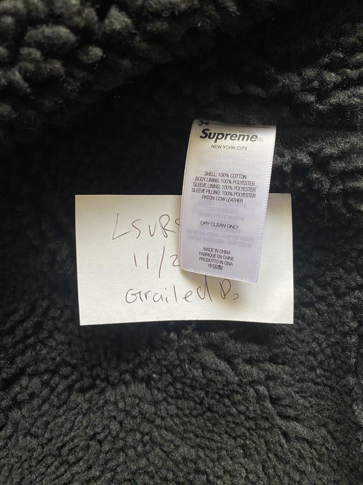 Supreme Supreme Frank Frazetta Faux Shearling Line Truck Jacket M Size US M / EU 48-50 / 2 - 4 Thumbnail