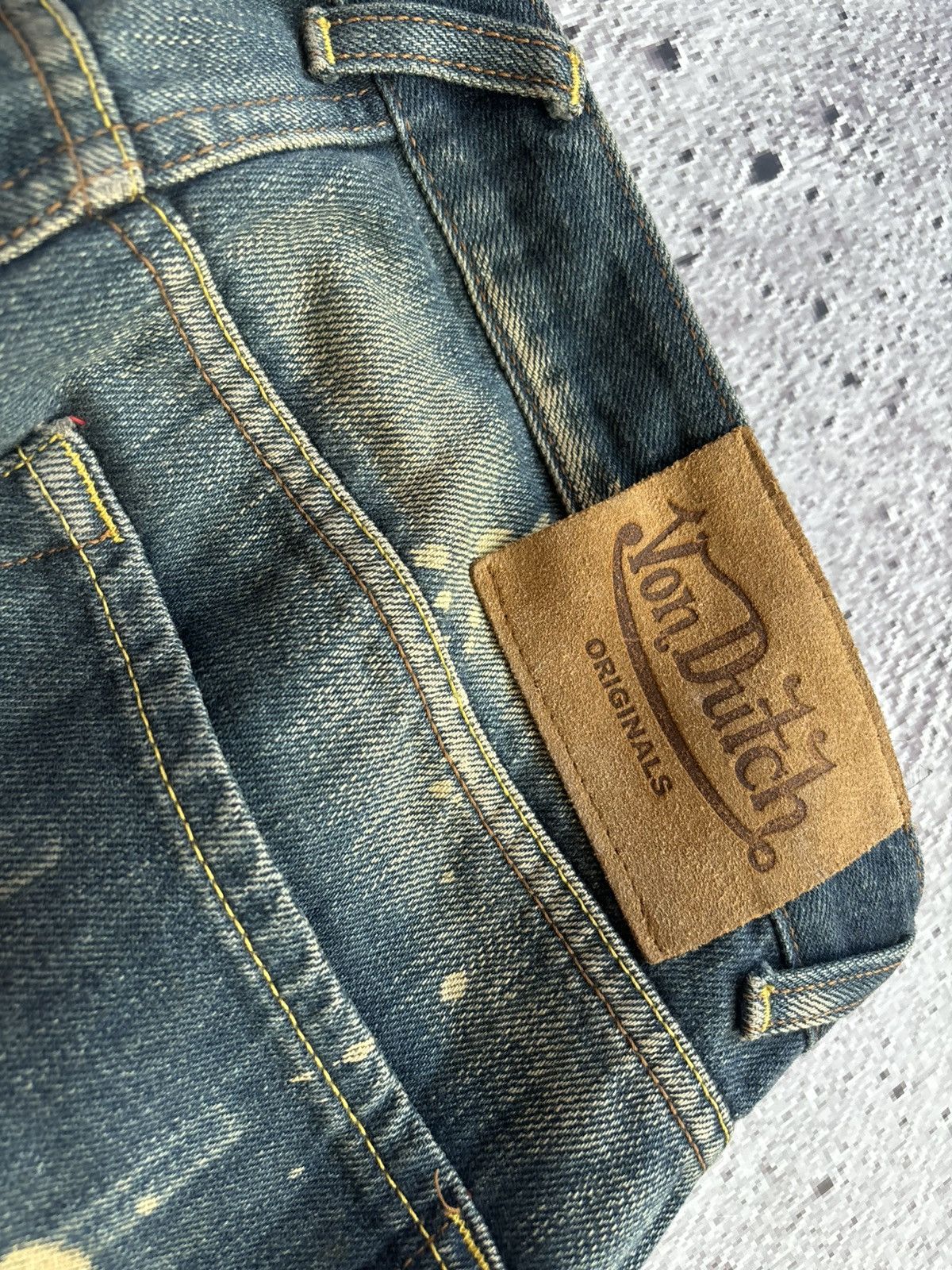 Hysteric Glamour 2000's Von Dutch kustommade Denim bootcut Style Size US 31 - 6 Thumbnail