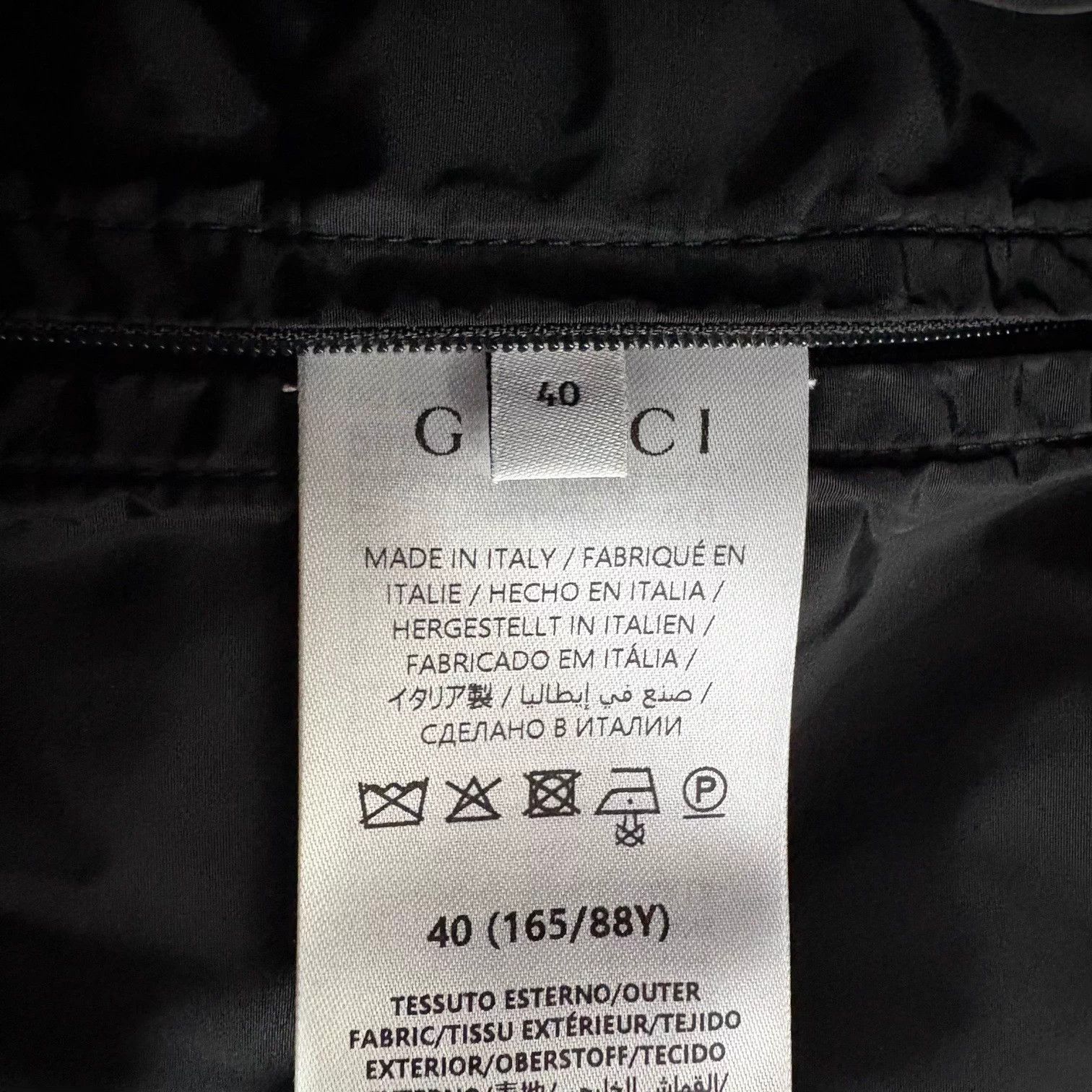 Gucci GUCCI allover stand collar zip jacket wmn's brown Size S / US 4 / IT 40 - 6 Thumbnail