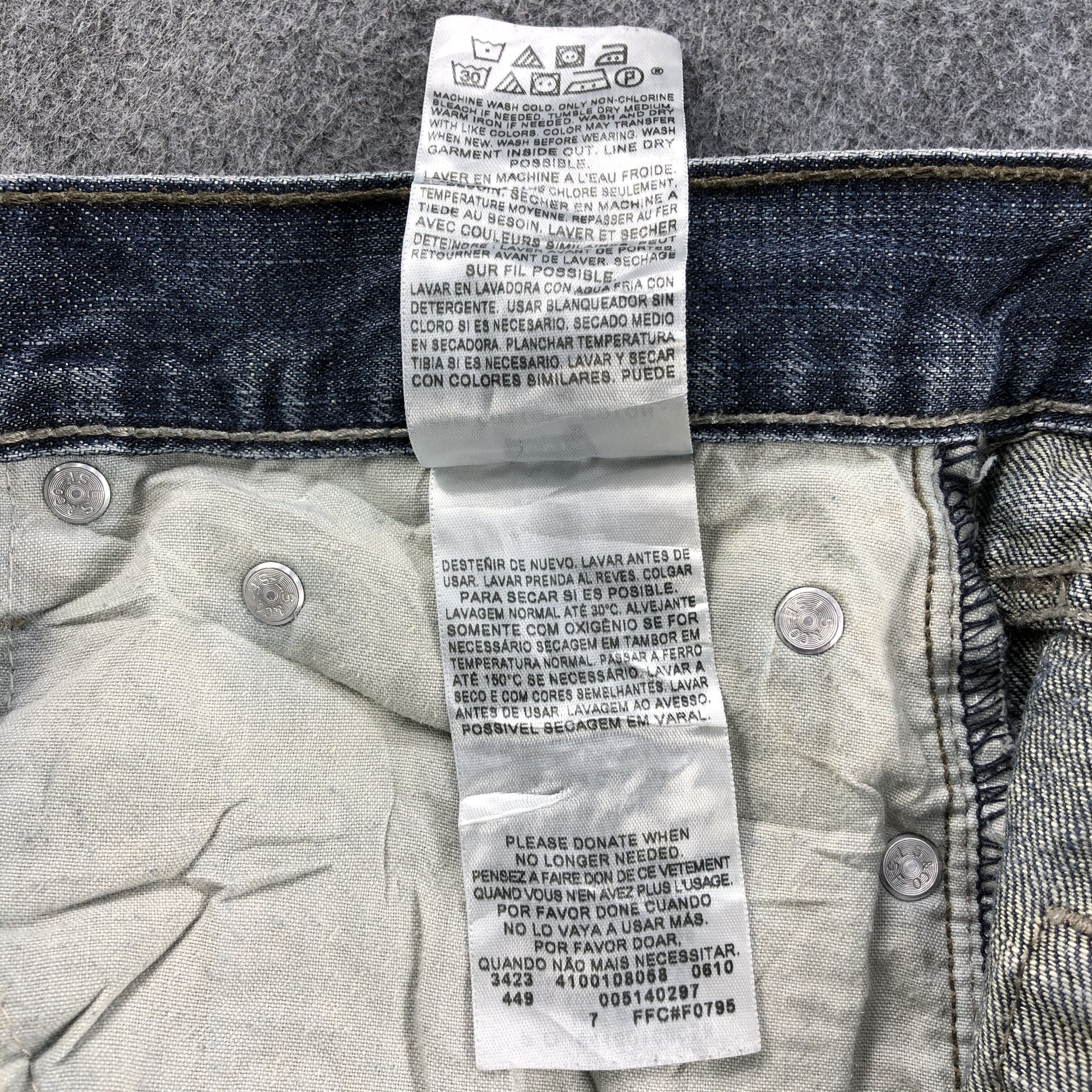 Levi's × Vintage Vintage Distress Levis 514 Jeans-JM1044 Size US 34 / EU 50 - 11 Thumbnail